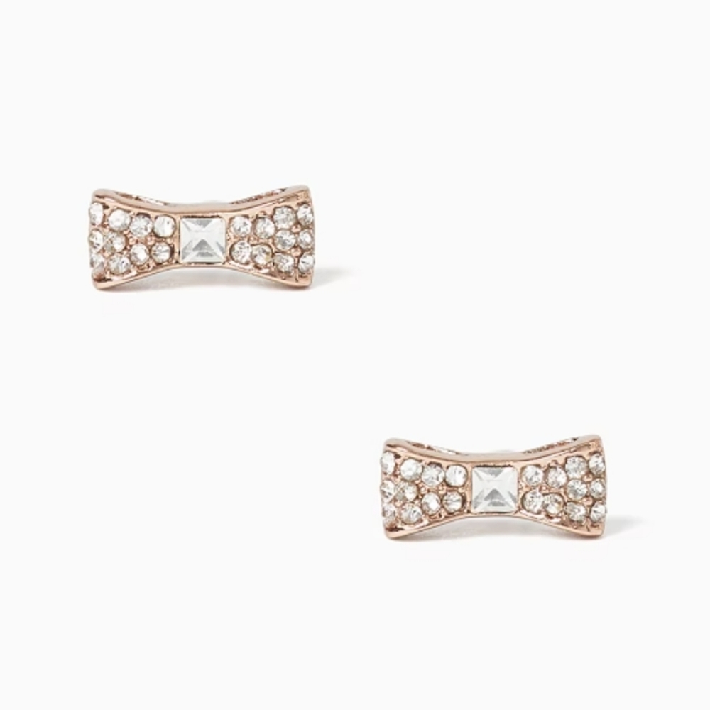 Kate Spade - Ready Set Bow Pave Bow Studs